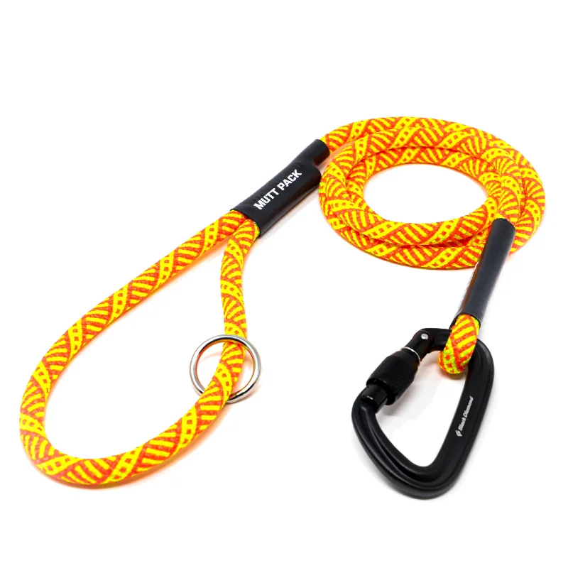 "Sunrise" Climbing Rope Leash (Carabiner)