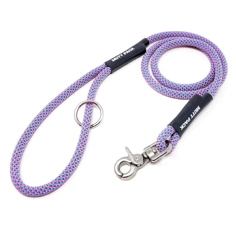 "Salmon Run" Rope Leash (Swivel Clasp)