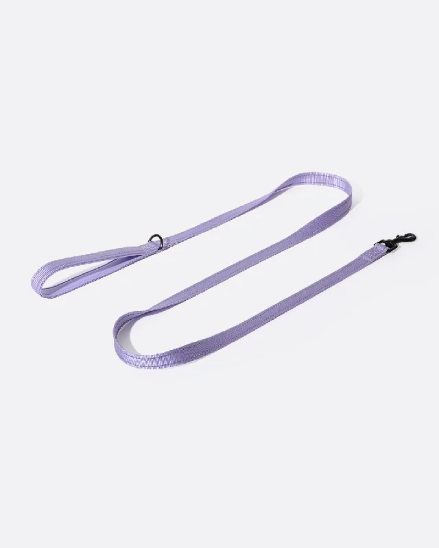 Simply Soft Reflective Dog Leash - Lavender