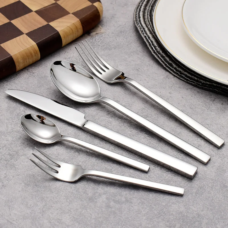 Stainless Steel Western Food Tableware Set Knife Fork And Spoon