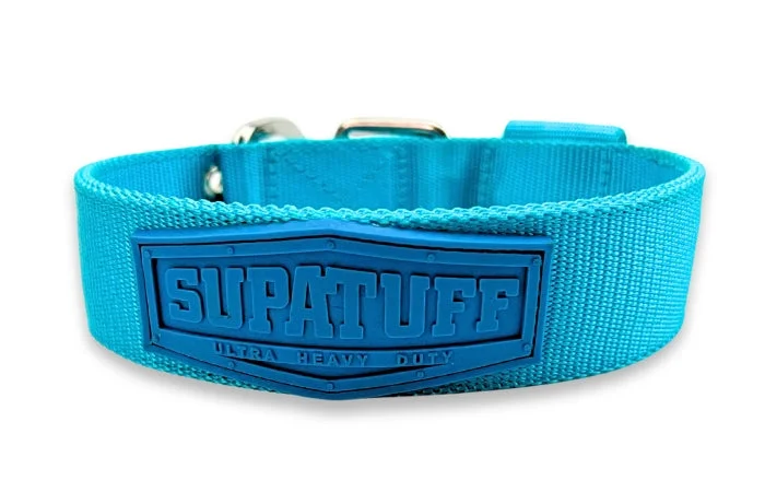 SUPATUFF® Strong Dog Collar Turquoise (Regular Fit)