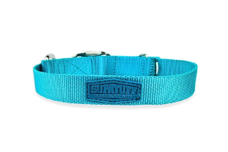 SUPATUFF® Strong Dog Collar Turquoise (Slim Fit)