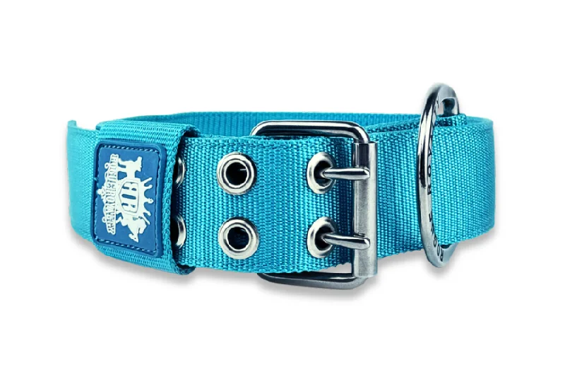 SUPATUFF® Strong Dog Collar Turquoise (Wide Fit)