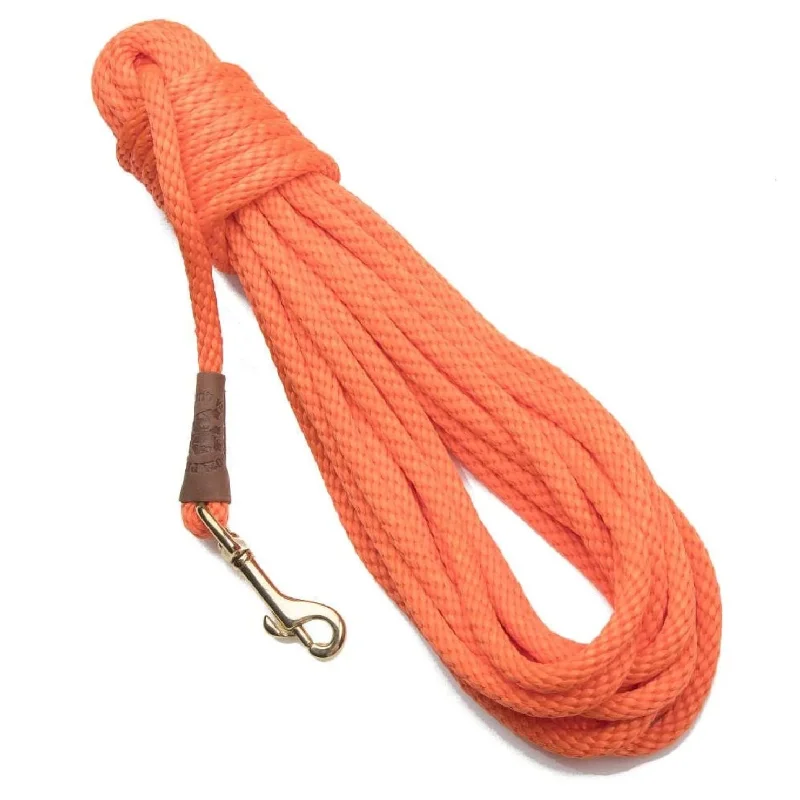 Super Long Recall/Tracking Leash: Orange