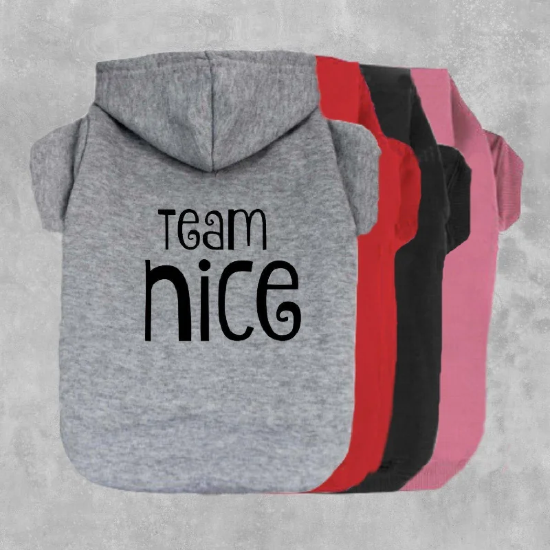 Team Nice Pet Hoodie