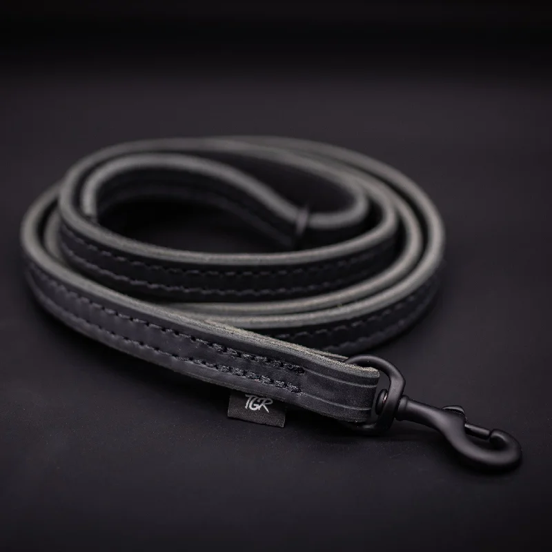 The Renegade Black Dog Leash