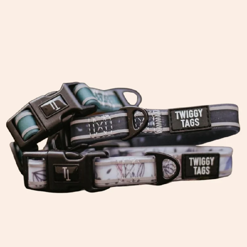 Twiggy Tags Small Pet  Adventure Dog Collar