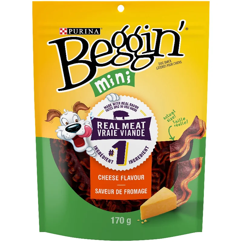 Beggin’ Mini Cheese Flavour Dog Snacks 170g