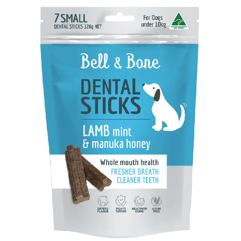 Bell & Bone Dog Dental Sticks Lamb Mint and Manuka Honey