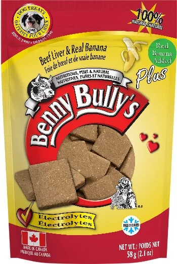 Benny Bully's Liver Plus Dog Treats - Beef Liver Plus Banana