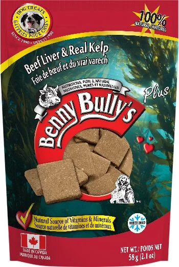 Benny Bullys® Liver Plus™ - Dog Treats Beef Liver Plus Kelp