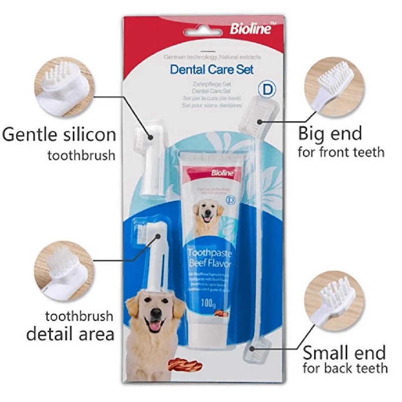 Bioline Dental Care Set for Dogs