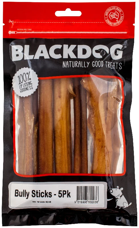 Blackdog Bully Sticks Dog Treat 5 Pack