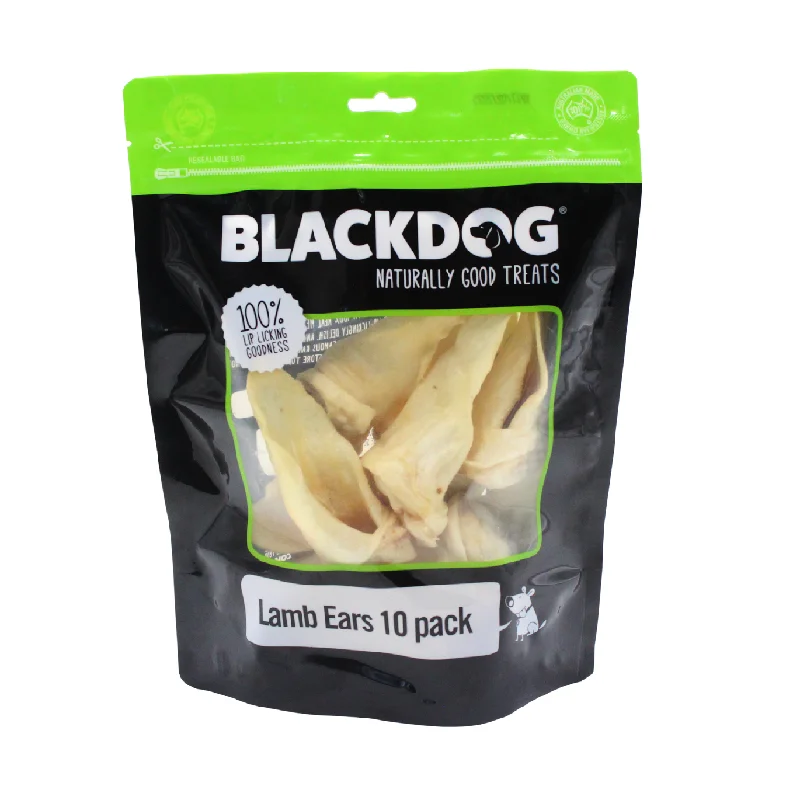 Blackdog Lamb Ears Dog Treat 10 Pack