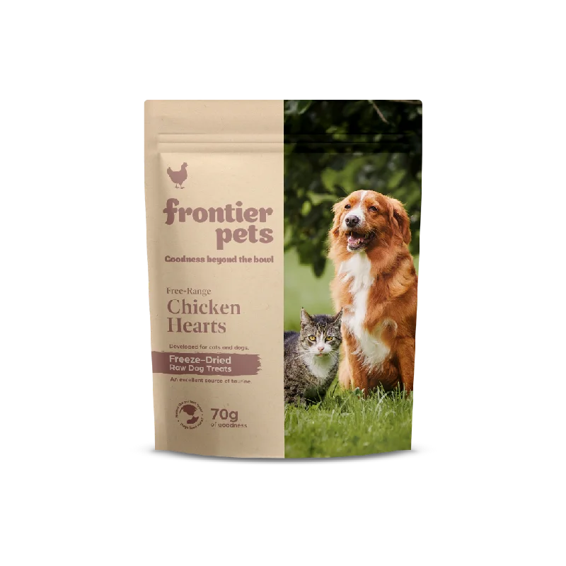 Free-Range Chicken Hearts | Freeze-Dried Raw Wholefood Treats