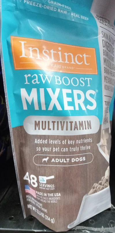 Instinct Dog Food Raw Boost Mixer Multivitamin