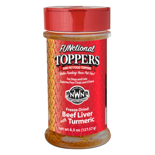 Northwest Naturals -Beef Liver with Turmeric Functional Topper - 4.5 oz