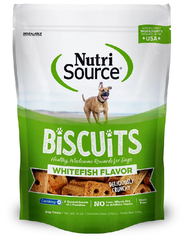 Nutrisource Whitefish Healthy Grain Free Dog Treats