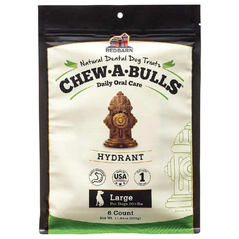 REDBARN Chew-A-Bulls Hydrant Large 6pk