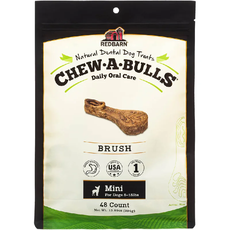 REDBARN Chew-A-Bulls Brush Mini 48pk