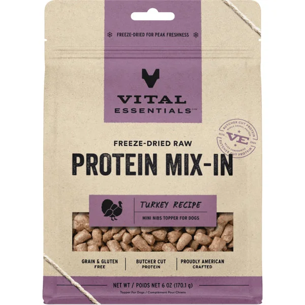 Vital Essentials Freeze Dried Protein Mix-IN Turkey