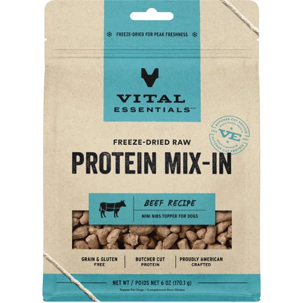 Vital Essentials Freeze Dried Protein Mix-IN Beef