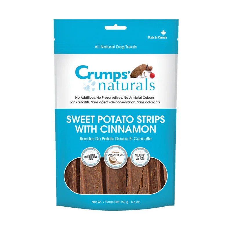 Crumps' Naturals Sweet Potato Strips with Cinnamon - 160 g