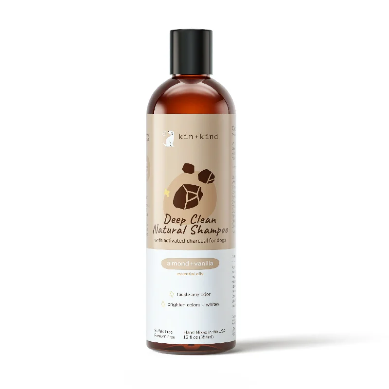 Deep Clean Natural Shampoo - Almond+Vanilla