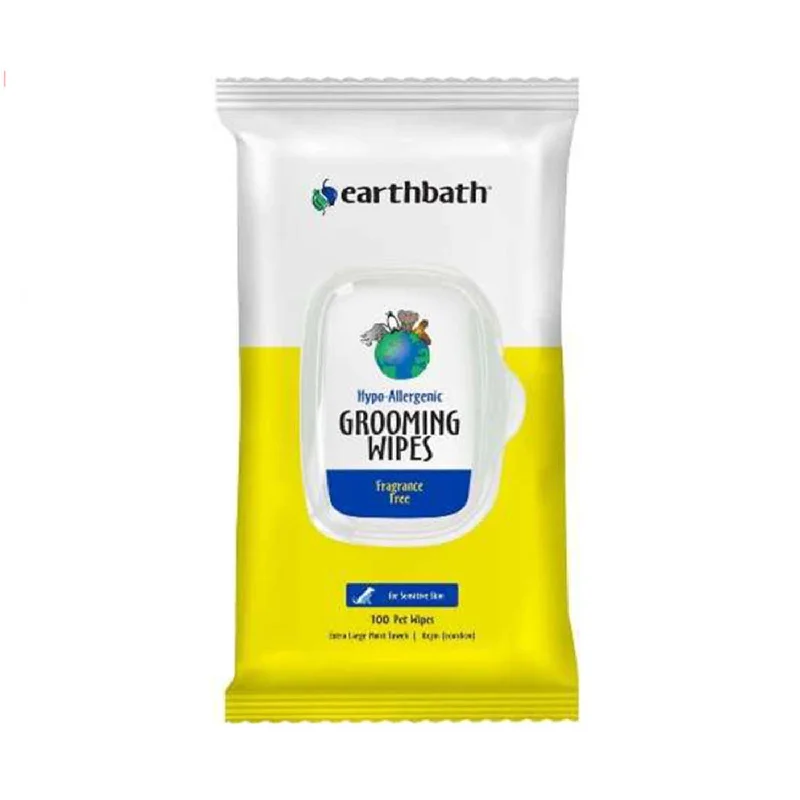 Earthbath Wipe Hypo-allergy Fragrance Free