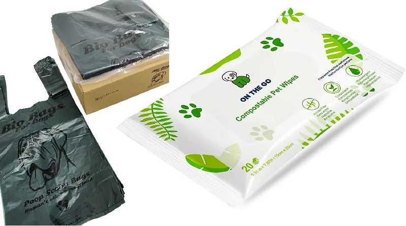 HAPPY PLANET PACK - Pet Wipes & Poo Bags