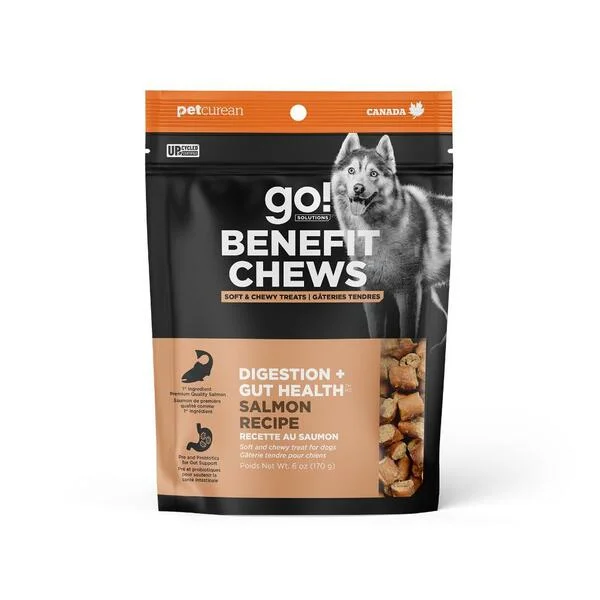 Go! Benefit Chews Digestion+Gut Health Salmon 6OZ