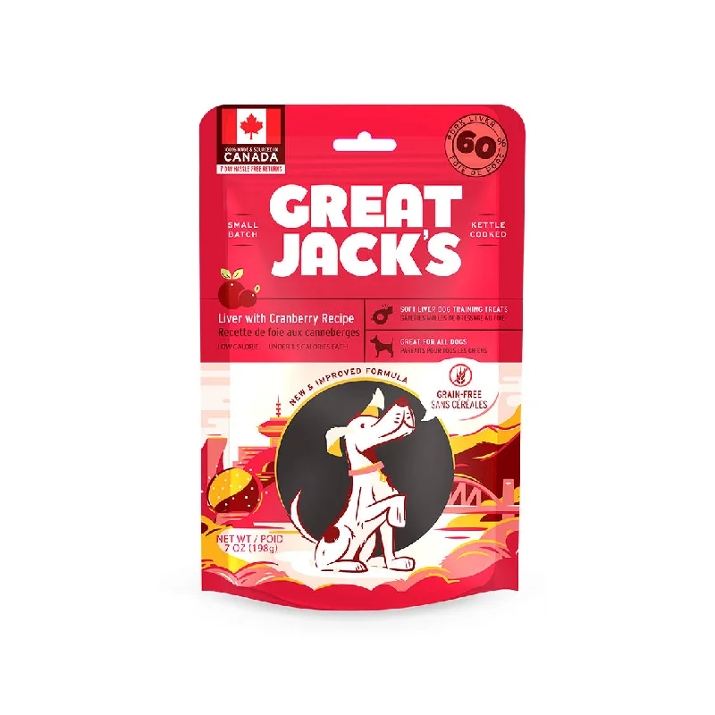 Great Jack's Dog Treats - Liver with Cranberry Recipe