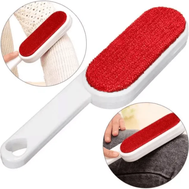 Lint Brush - Reusable for Cat and dog hairs - 2 sided  - Hair Remover