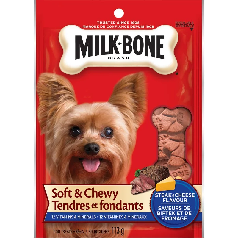 Milkbone Soft and Chewy Steak & Cheese 113g