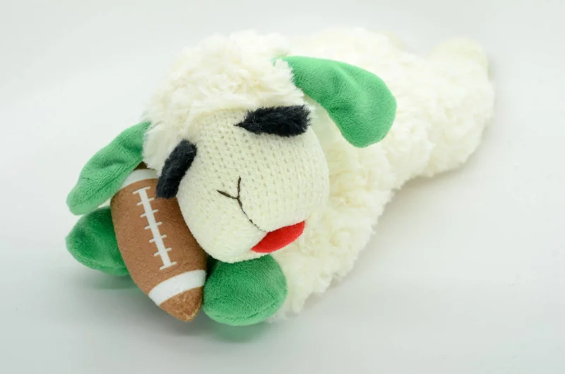 Multipet Tailgate Lamb Chop w/ Football 10.5"