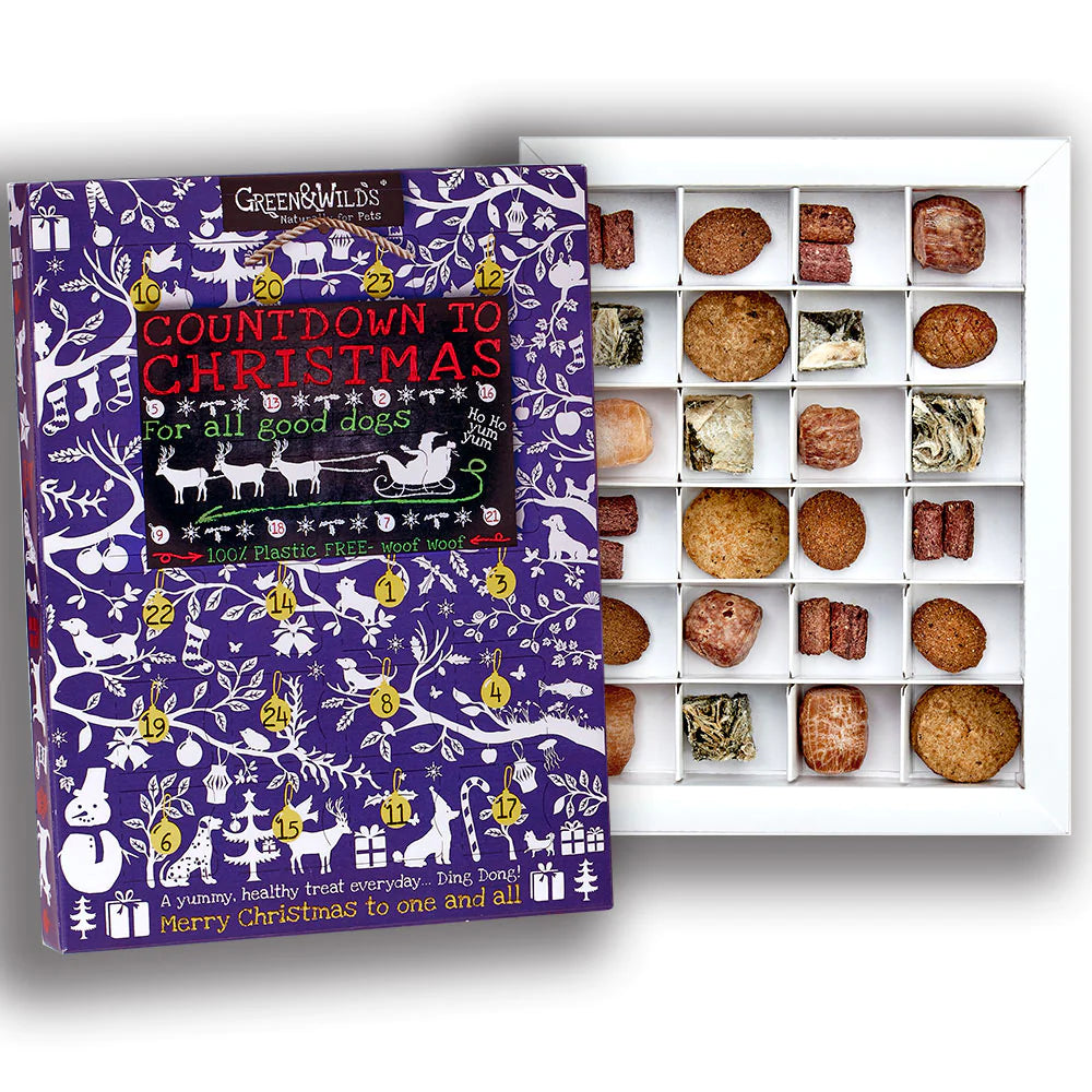 Natural Advent Calendar For Dogs - 100% Plastic Free