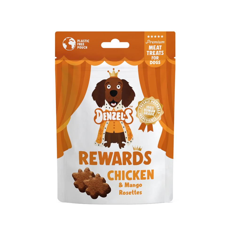 Natural Chicken & Mango Rosette Rewards - Plastic Free