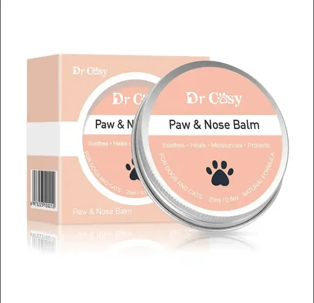 Natural Pet Paw Balm with Shea Butter and Vitamin E 20 Grams