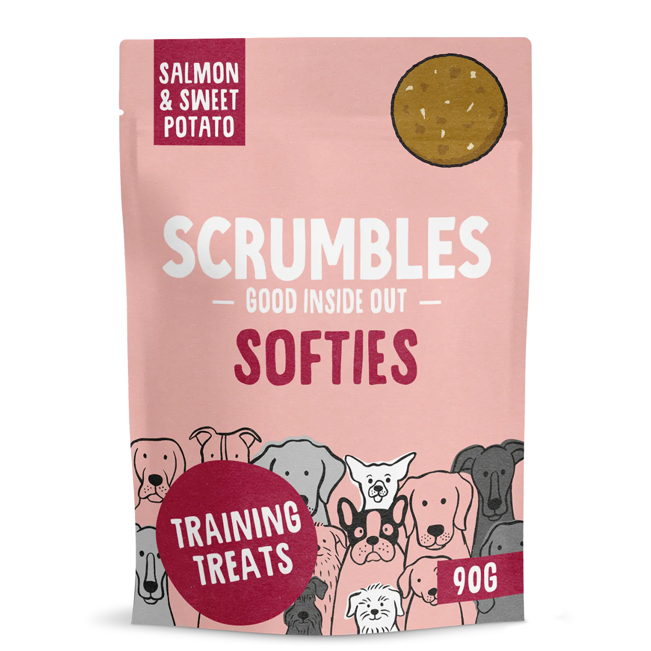 Natural Softies Salmon & Sweet Potato Dog Treats