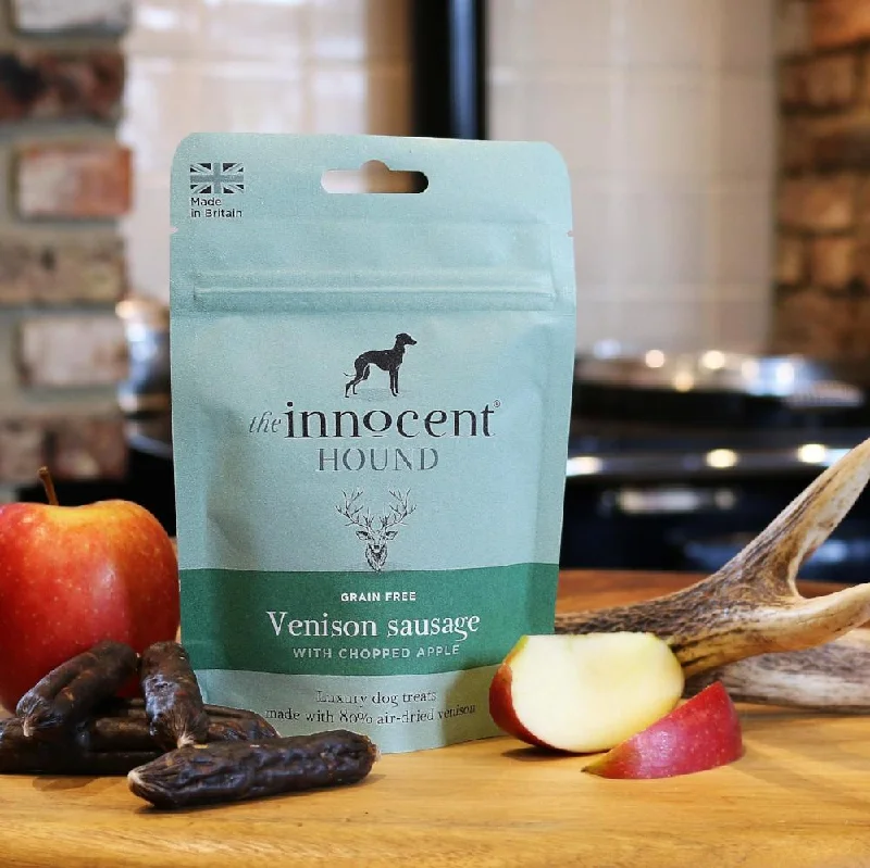 Natural Venison Sausages With Chopped Apple Grain-Free Dog Treats