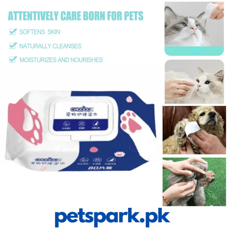 Cat/Dog Cleaning Wipes (70 Pieces)  (Free Delivery)