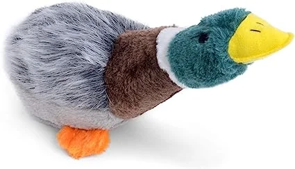 Petface Honking and Squeaky Duck Plush Dog Toy