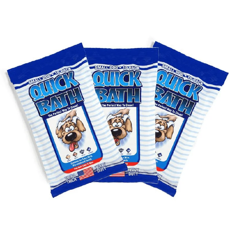 Quick Bath Small Dog Bundle (3 Packs) + FREE SHIPPING