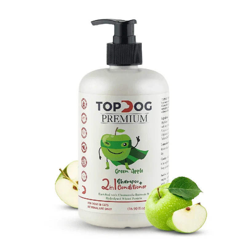 Green Apple 2-in-1 Shampoo & Conditioner - 500 ML