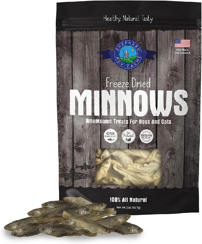 SHEPHERD BOY FARMS Freeze Dried Minnows 56g