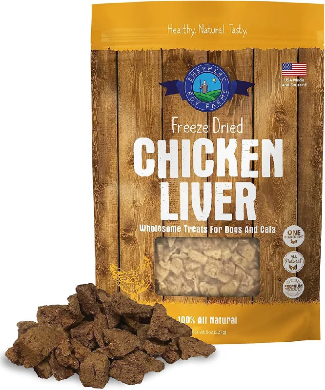 SHEPHERD BOY FARMS Freeze Dried Chicken Liver 85g