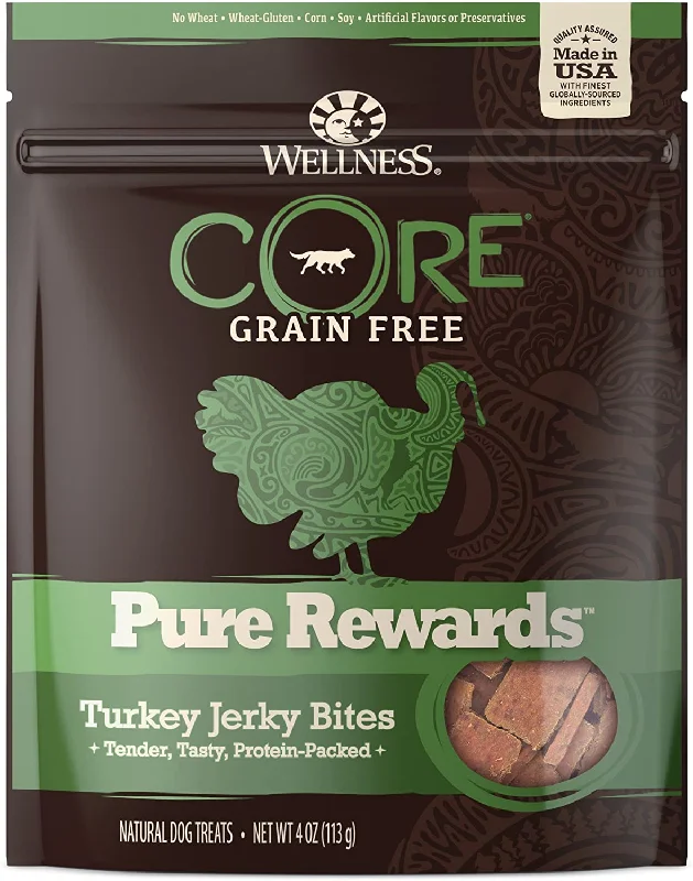 Wellnesss Core Pure Rewards Turkey Jerky Bites