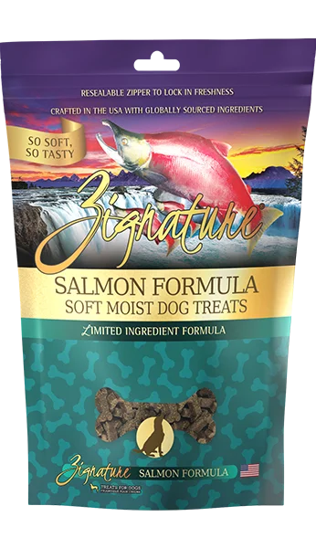 Zignature Salmon Soft Moist Treat 4oz