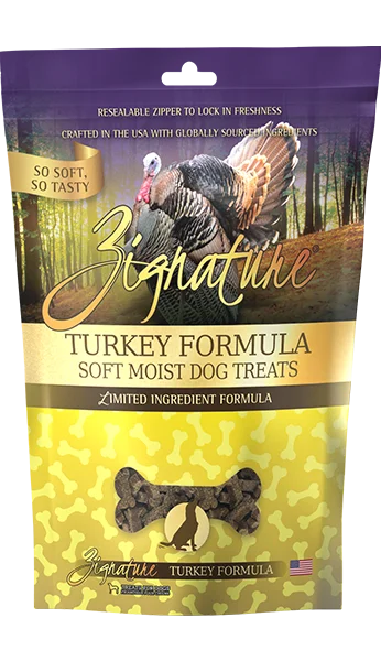 Zignature Turkey Soft Moist Treat 4oz